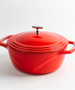 USA Enamel? Cast Iron Dutch Oven