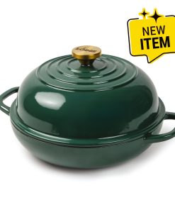 10.35 Inch Enameled Cast Iron Bread Oven